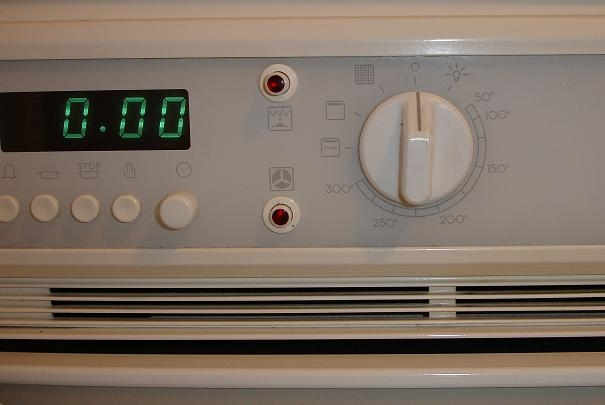 Thermostat du four : correspondance de la valeur à la température en degrés