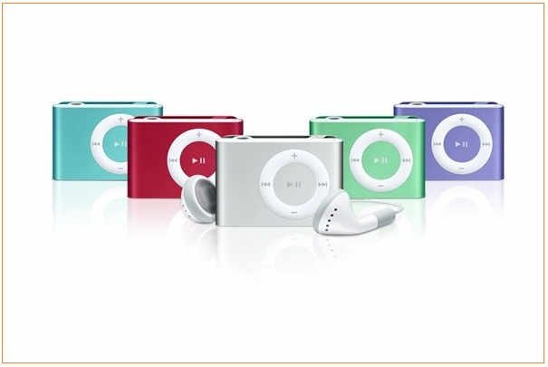 Rappel d’écouteurs iPod shuffle avec télécommande