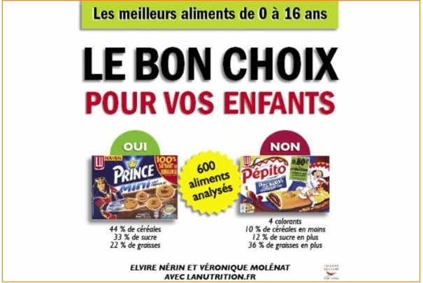 Le bon choix alimentaire pour les enfants