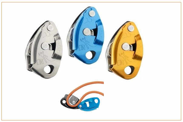 Rappel d’assureurs à freinage assisté Grigris 2 de marque Petzl